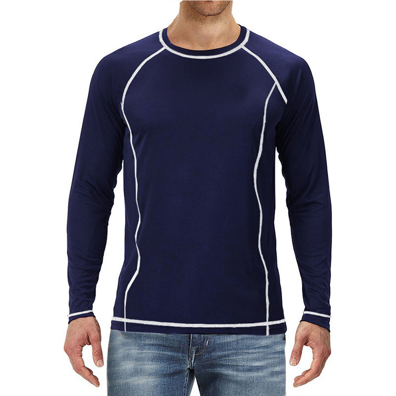 Herren Langarmshirt Atmungsaktiv Modern Schnitt