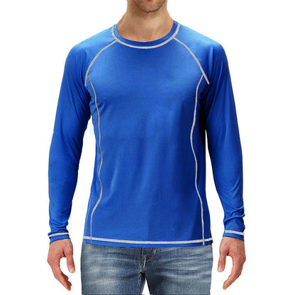 Herren Langarmshirt Atmungsaktiv Modern Schnitt