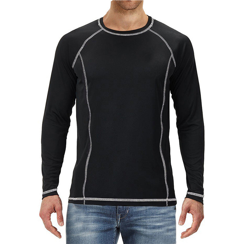 Herren Langarmshirt Atmungsaktiv Modern Schnitt - BerlinGlamour