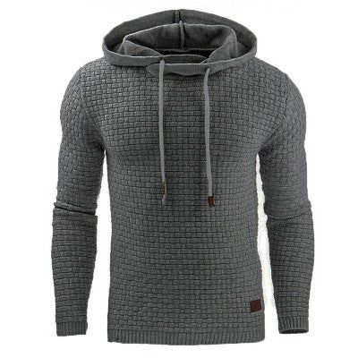 Kapuzenpullover Herren Weich Warm Gemütlich