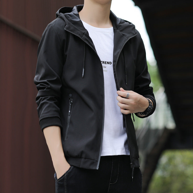 Herren Softshelljacke Sportlich Wasserabweisend