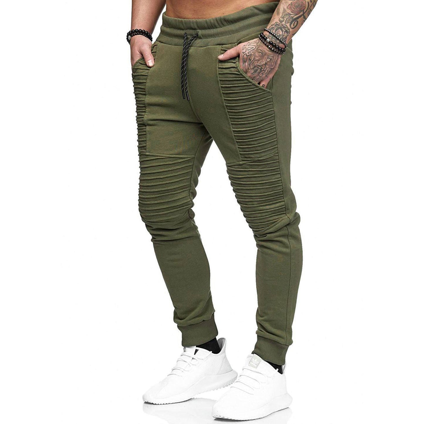 Herren Sportpants Elastisch Modern Strukturiert