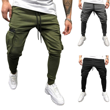 Herren Cargohose Elastisch Bequem Mit Taschen - BerlinGlamour