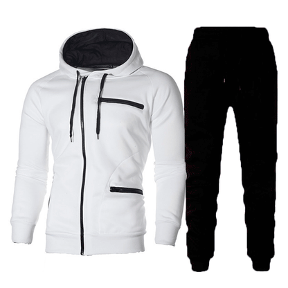 Herren Sportset Hoodie Jogginghose Set Sportlich Funktionell Modern
