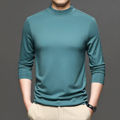 Herren Stehkragenpullover Bequem Hochwertig Modern
