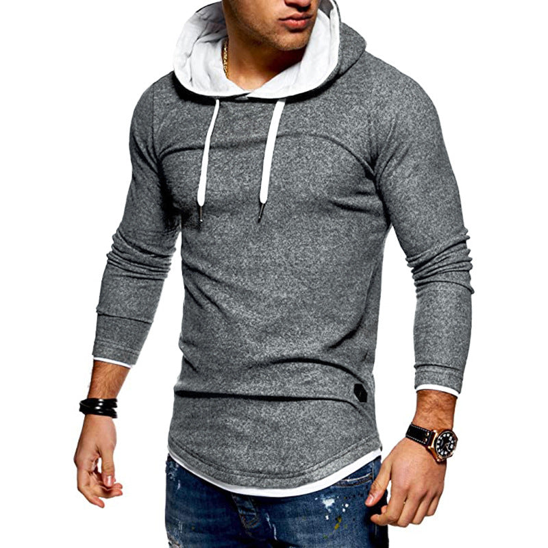 Herren Kapuzenpullover Modern Lässig Reißverschluss