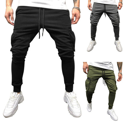 Herren Cargohose Elastisch Bequem Mit Taschen