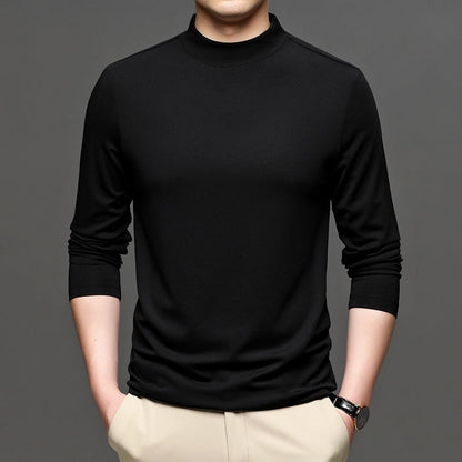 Herren Stehkragenpullover Bequem Hochwertig Modern