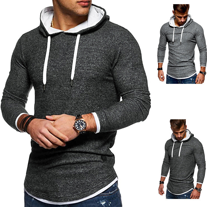 Herren Kapuzenpullover Modern Lässig Reißverschluss - BerlinGlamour