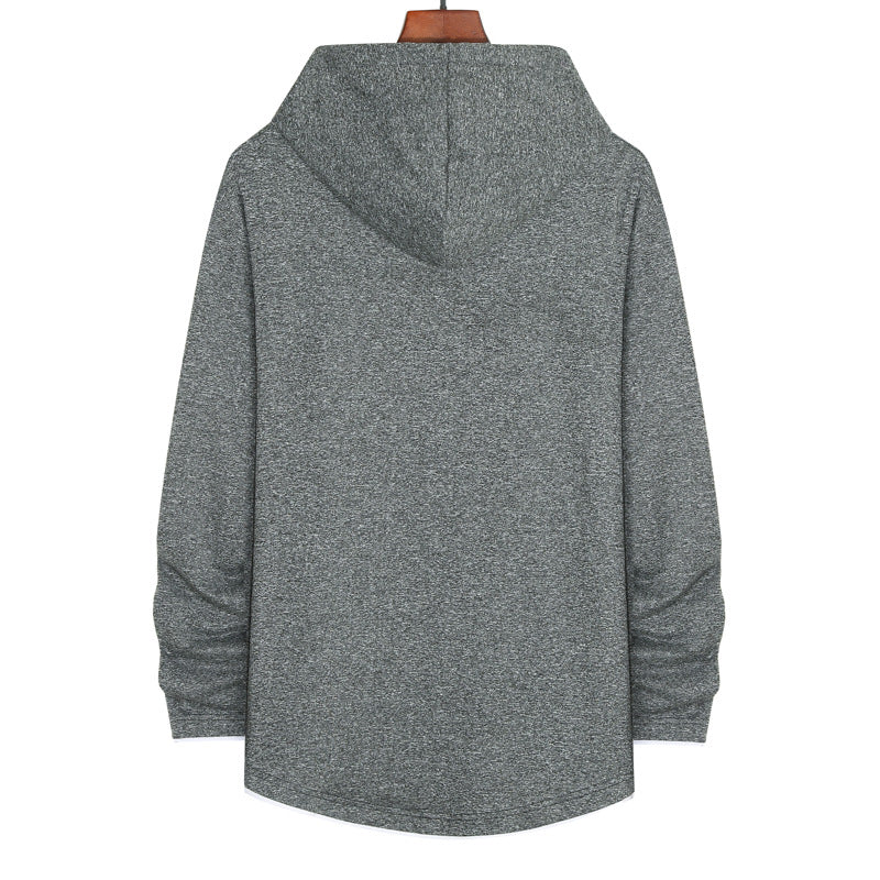 Herren Kapuzenpullover Modern Lässig Reißverschluss