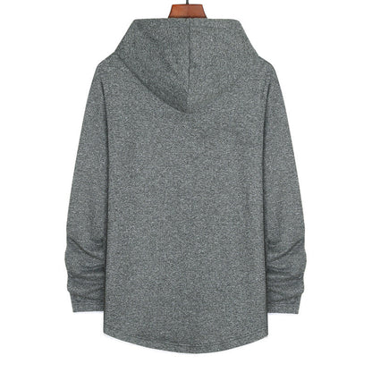 Herren Kapuzenpullover Modern Lässig Reißverschluss