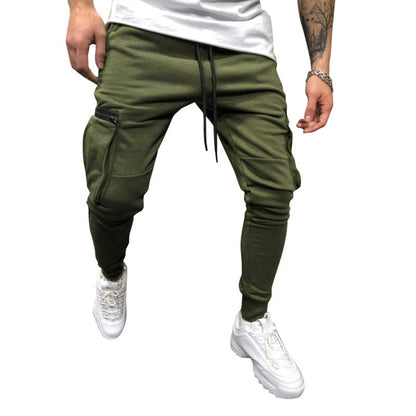 Herren Cargohose Elastisch Bequem Mit Taschen