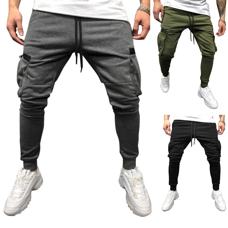 Herren Cargohose Elastisch Bequem Mit Taschen