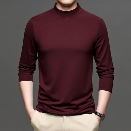 Herren Stehkragenpullover Bequem Hochwertig Modern