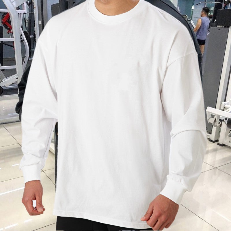 Herren Sportshirt Langarm Atmungsaktiv Leicht