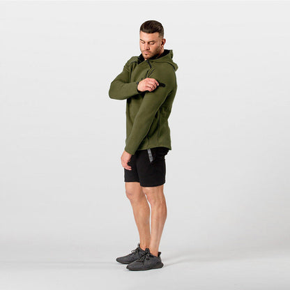 Herren Kapuzenjacke Funktionell Atmungsaktiv Modern