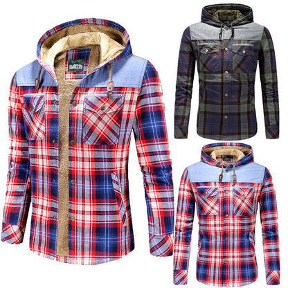 Herren Kapuzen-Pullover Modern Sportlich Grau