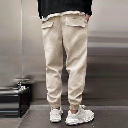 Herren Sportshose Elastisch Bequem Laufhose