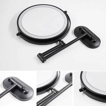 LED Make-up Spiegel Doppelseitig mit hellem Licht - BerlinGlamour
