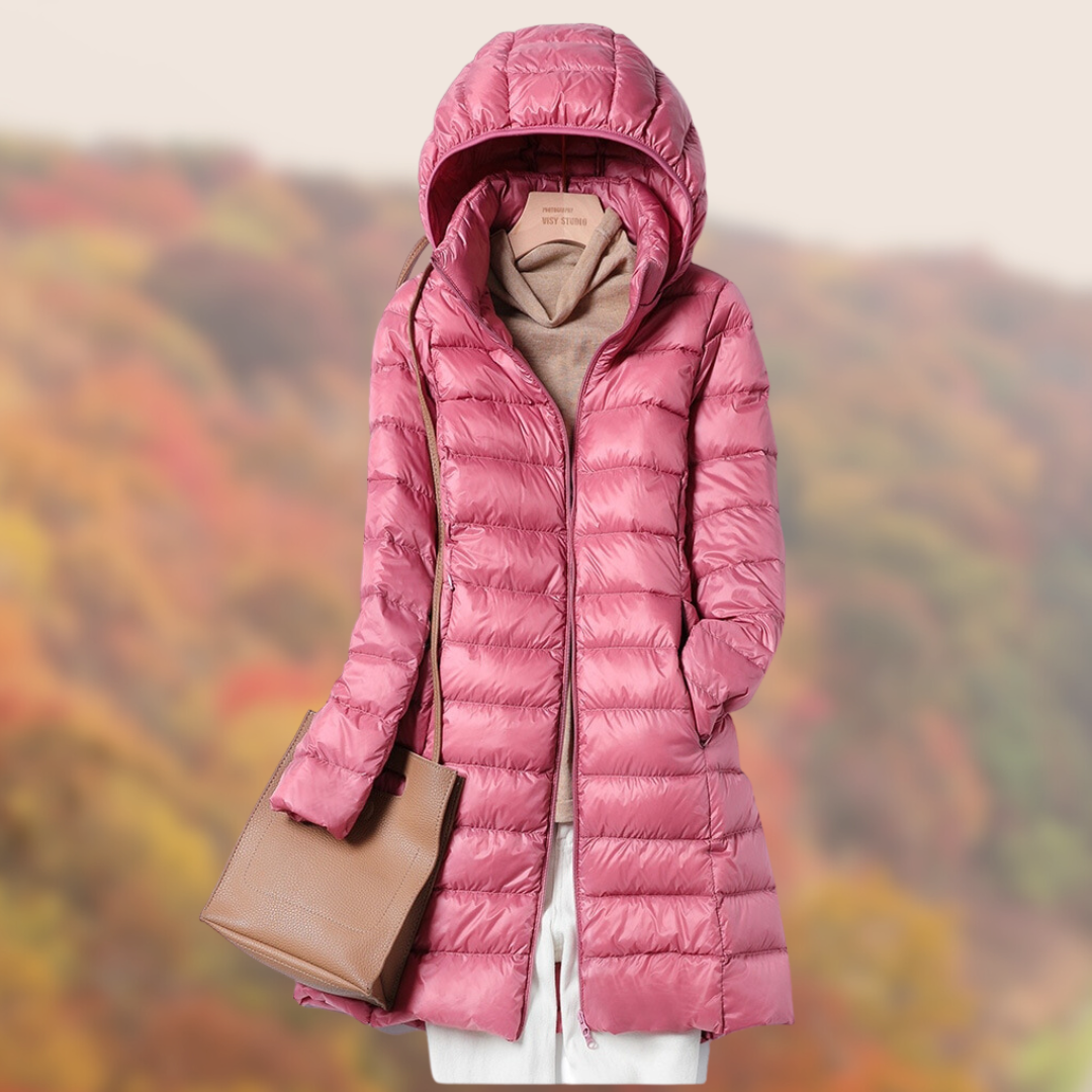 Daunenjacke Frauen Ultraleicht Mit Kapuze Waterproof