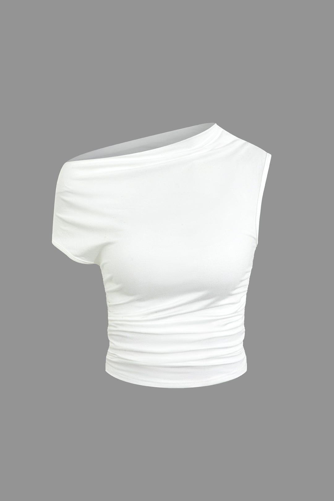 Elegantes One-Shoulder-Top mit Minirock Damen