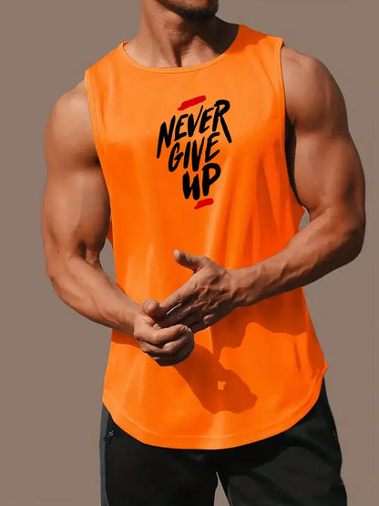 Herren Tanktop Mit Aufdruck Trendy Sommer