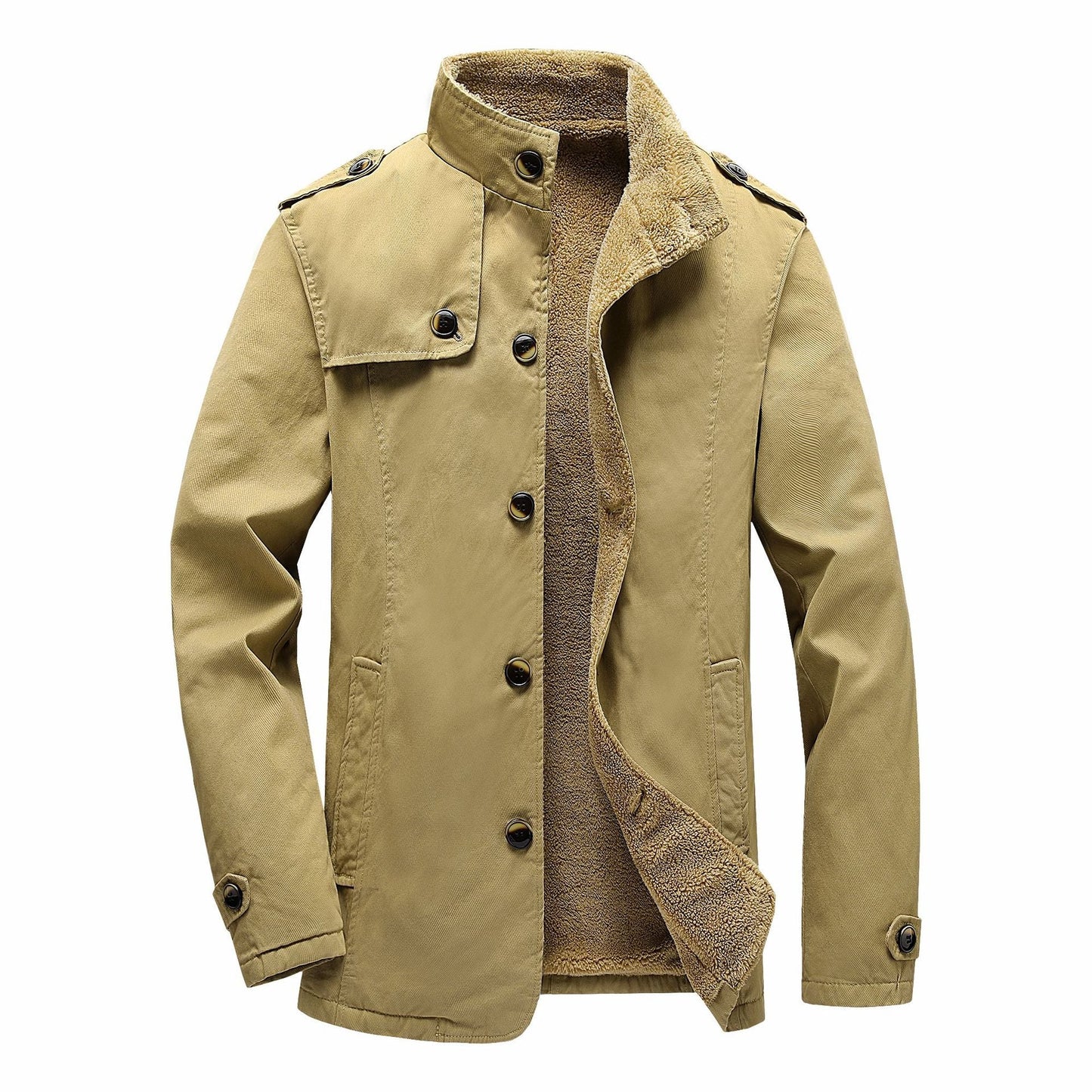Herren Übergangsjacke Modisch Kuschelig Winter - BerlinGlamour