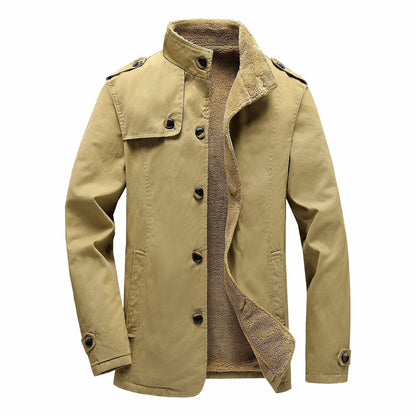 Herren Übergangsjacke Modisch Kuschelig Winter - BerlinGlamour
