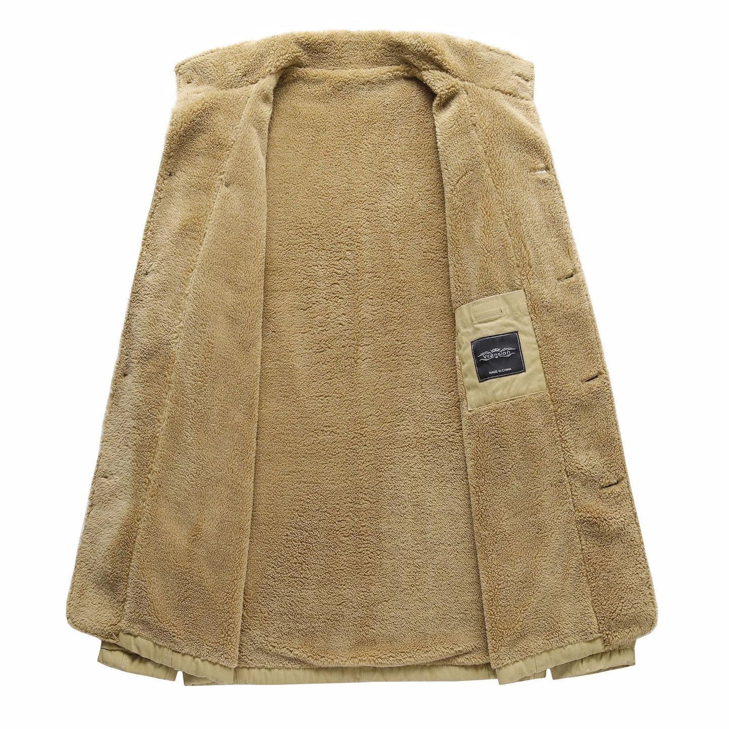 Herren Übergangsjacke Modisch Kuschelig Winter