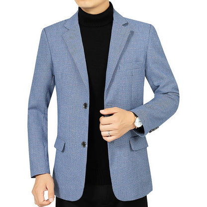 Herren Blazer Streifenanzug Modern Geschäftlich - BerlinGlamour