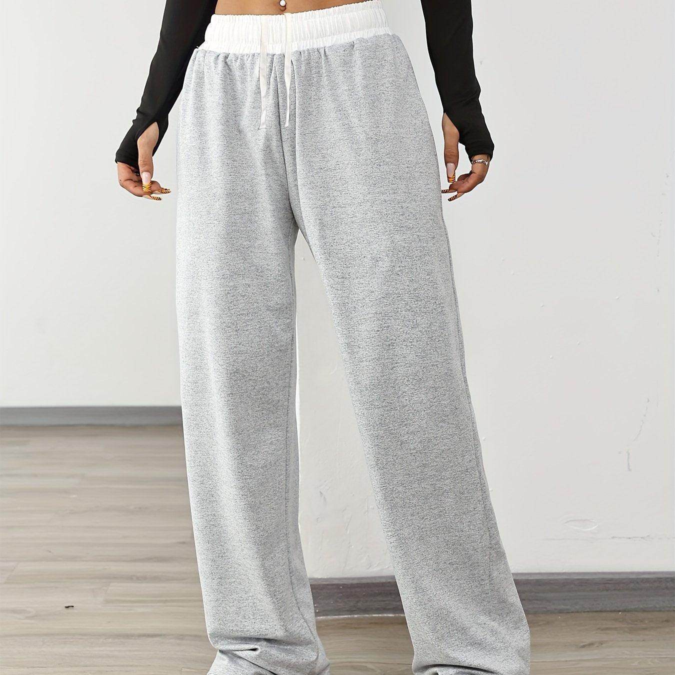 Trainingshose Damen Stretchig Mit Taschen Farbenfroh