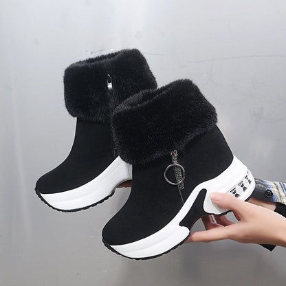 Damen Stiefel Warm Bequem Winter Mode