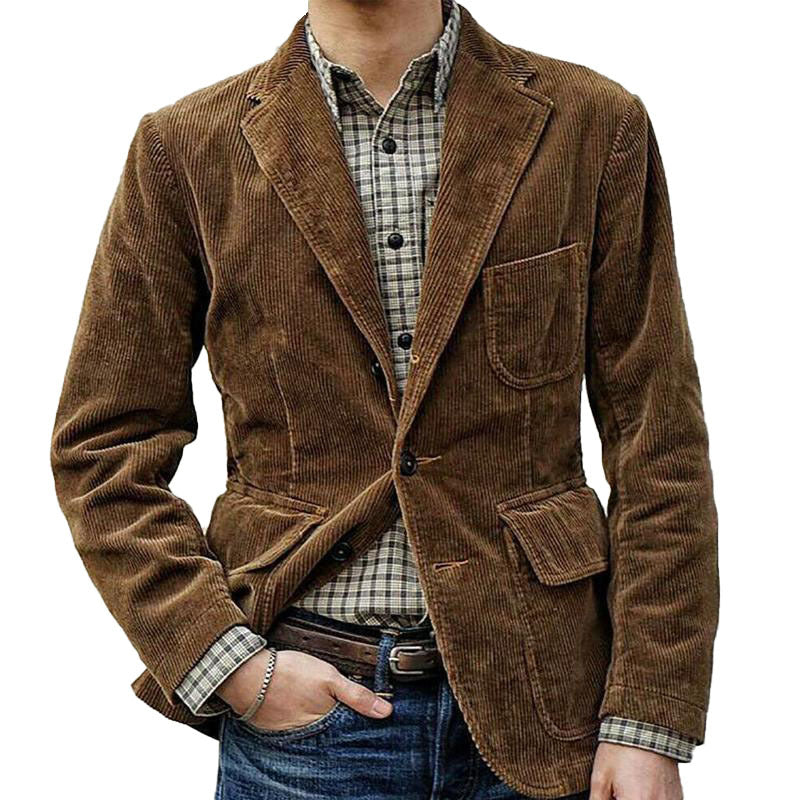 Herren Blazer Slim Fit Zeitlos Elegent