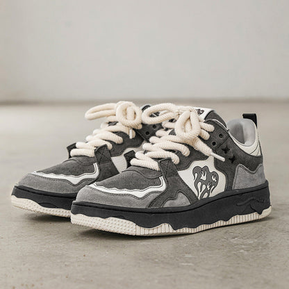 Herren Skateschuhe Sportlich Grau Stil