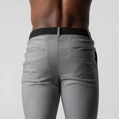Herren Chino Hose Elegant Slim Fit Komfort