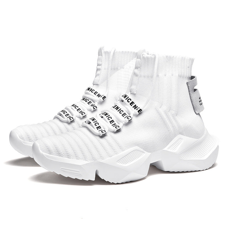 Damen Sneaker High-Top Sportlich Laufschuhe