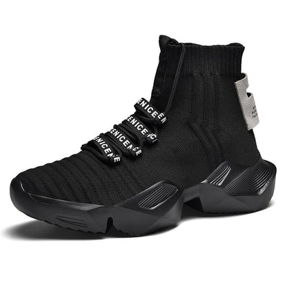 Damen Sneaker High-Top Sportlich Laufschuhe