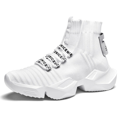 Damen Sneaker High-Top Sportlich Laufschuhe - BerlinGlamour