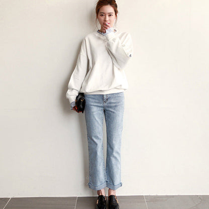Großes Sweatshirt Oversized Damen