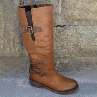 Damen Overknee Stiefel Modisch Komfortabel Blockabsatz