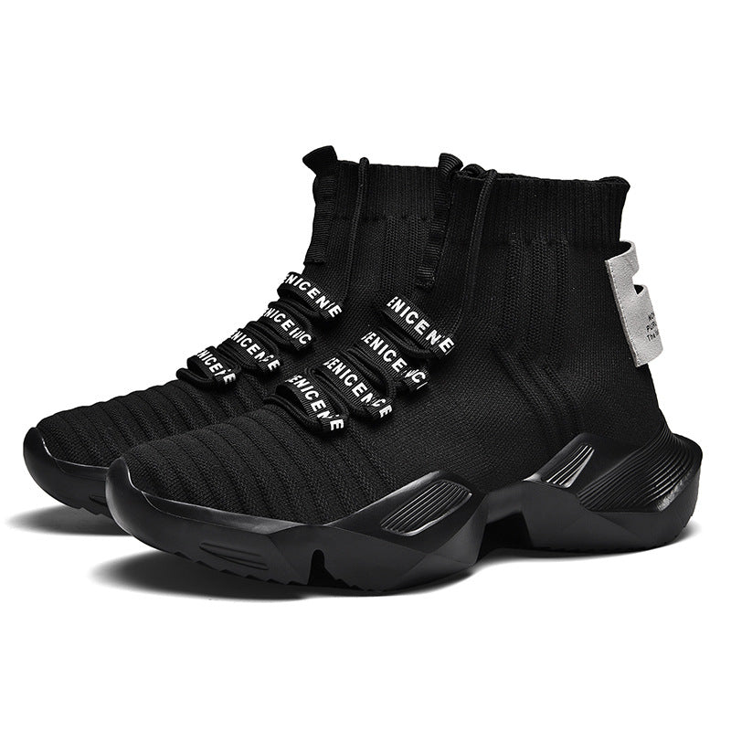 Damen Sneaker High-Top Sportlich Laufschuhe
