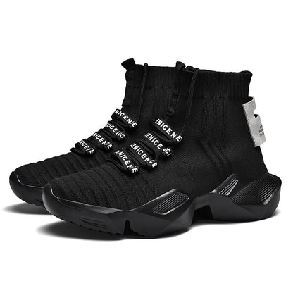 Damen Sneaker High-Top Sportlich Laufschuhe