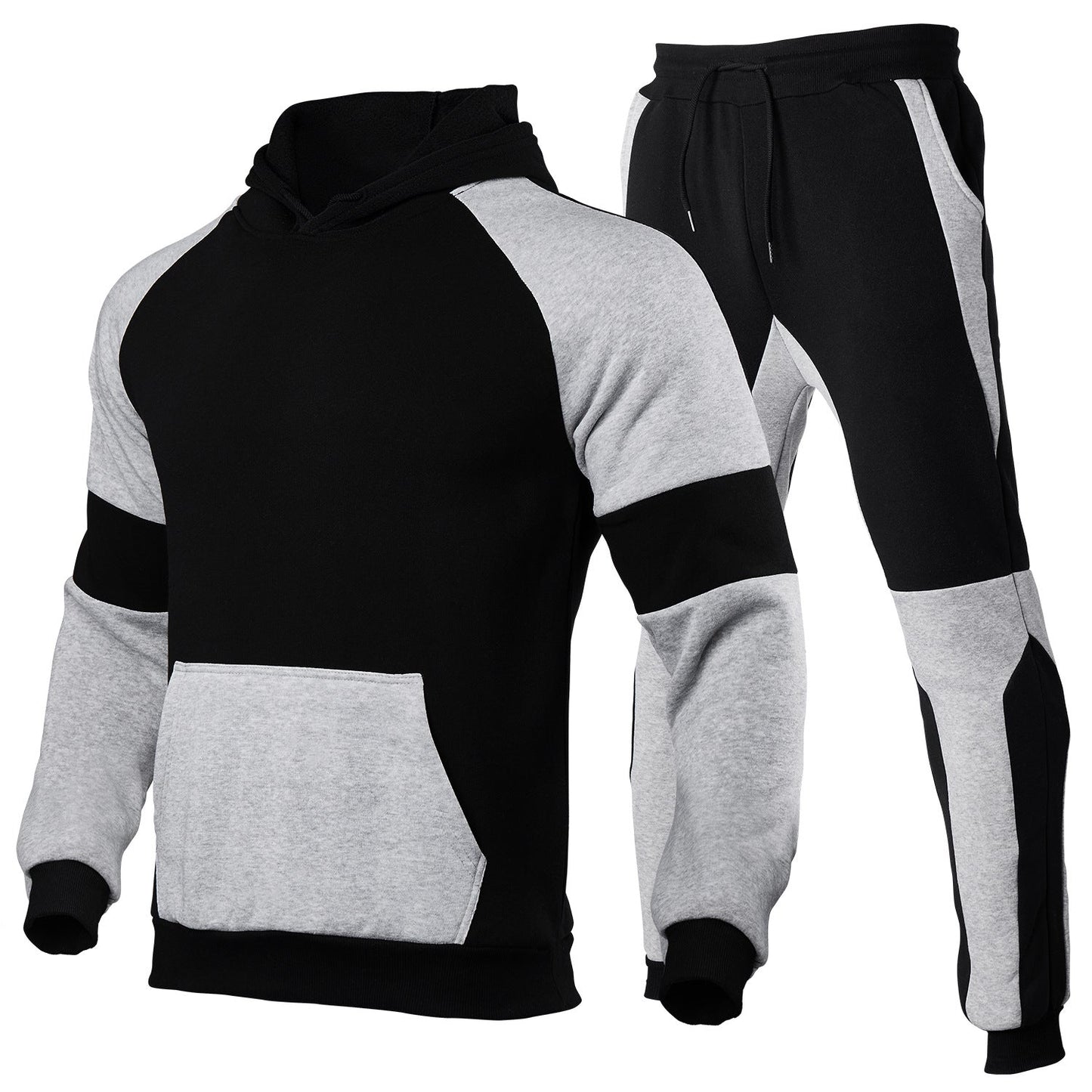 Herren Sportset Hoodie Jogginghose atmungsaktiv