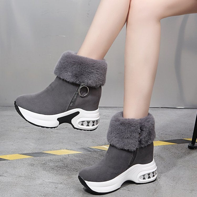 Damen Stiefel Warm Bequem Winter Mode
