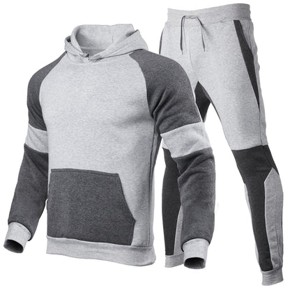 Herren Sportset Hoodie Jogginghose atmungsaktiv