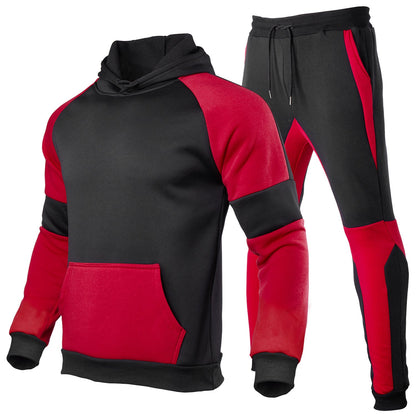 Herren Sportset Hoodie Jogginghose atmungsaktiv