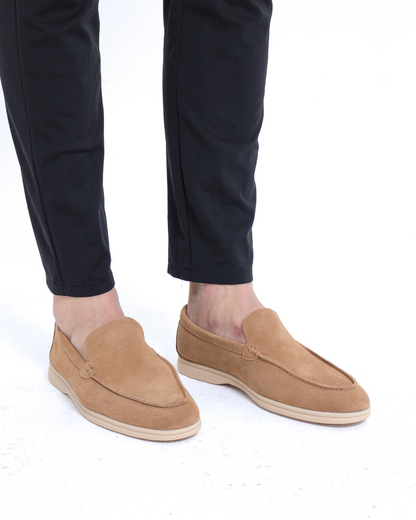 Herren Loafer Wildleder Schuhe Elegantes Design