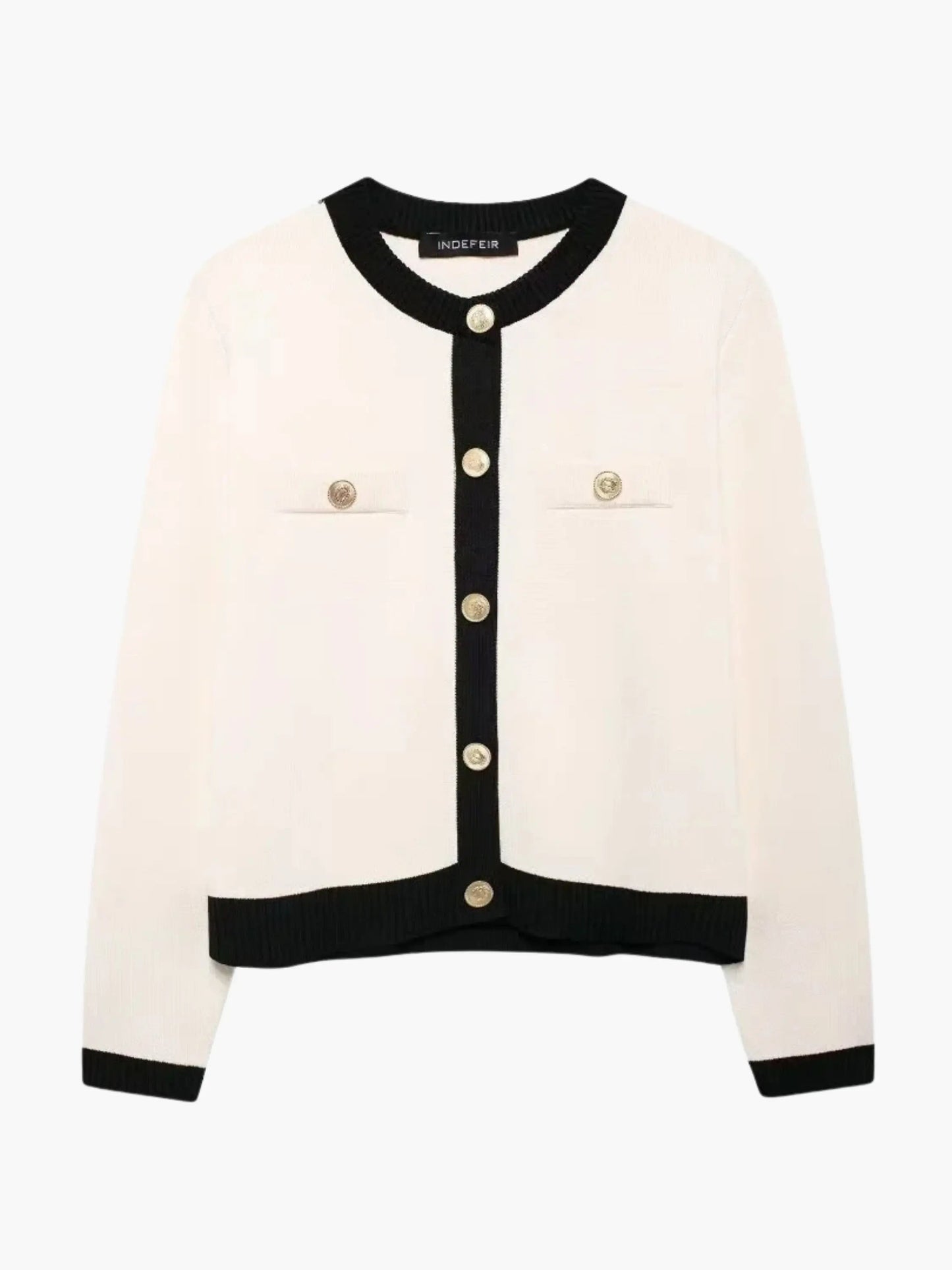 Strickjacke Damen Knopfleiste Modern