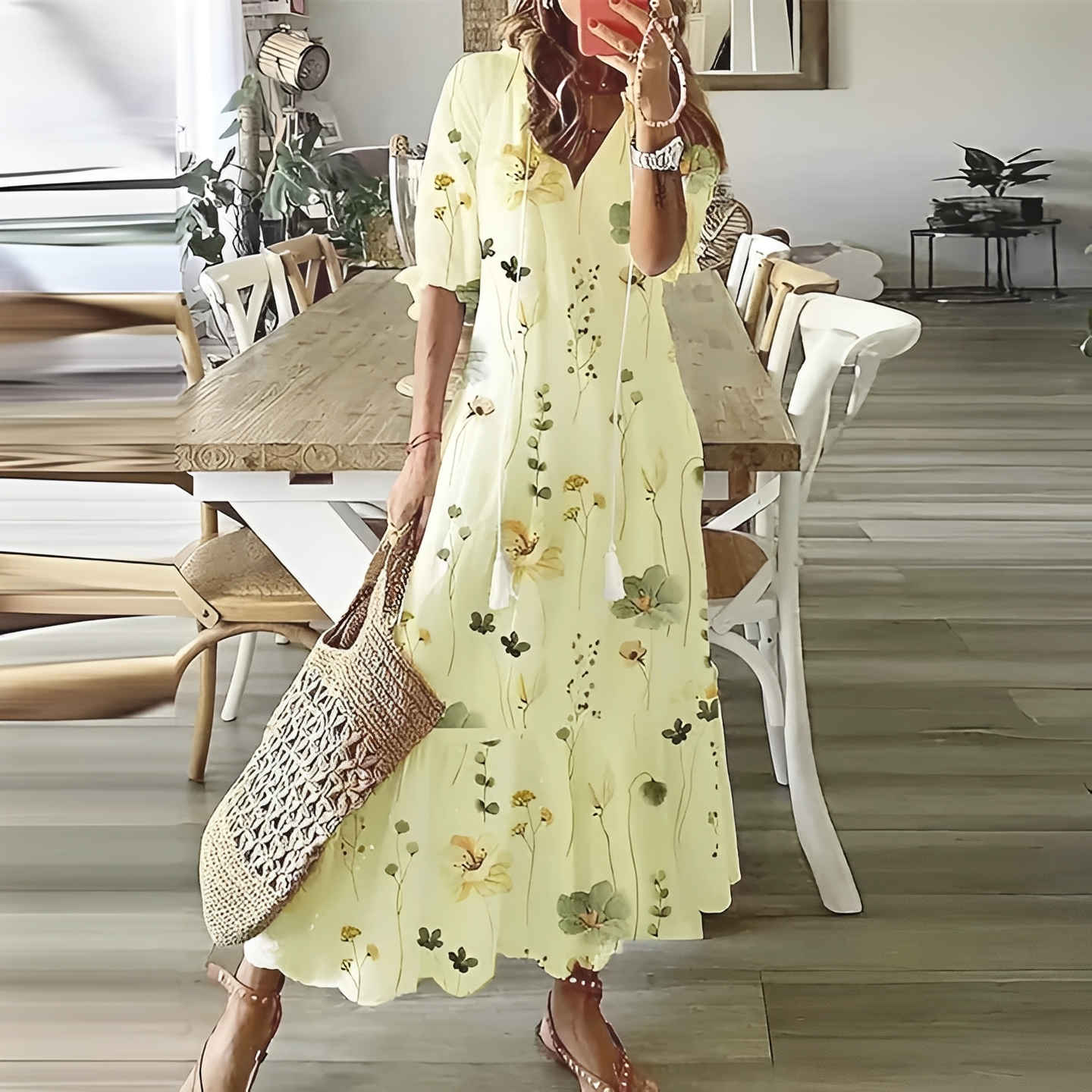 Sommerkleid für Damen Elegant Kurz