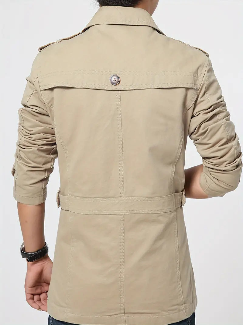 Herren Windjacke Große Größe Baumwolljacke Frühjahr Herbst